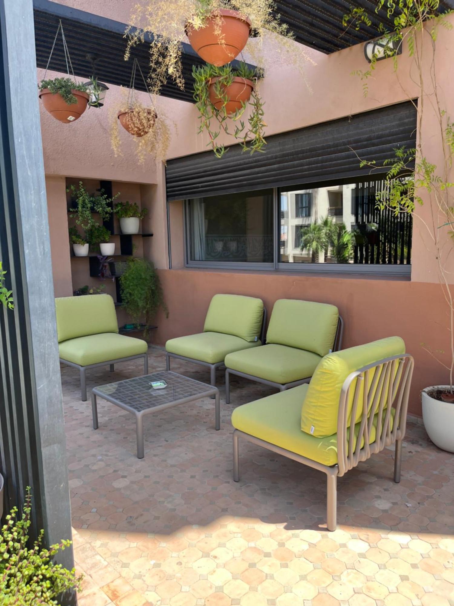 Marrakech M Avenue Terrasse Jardin Apartment Marrakesh Exterior photo